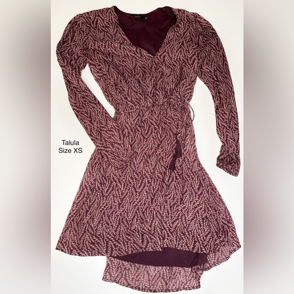 Talula Purple Print Dress - Picture 1 of 2